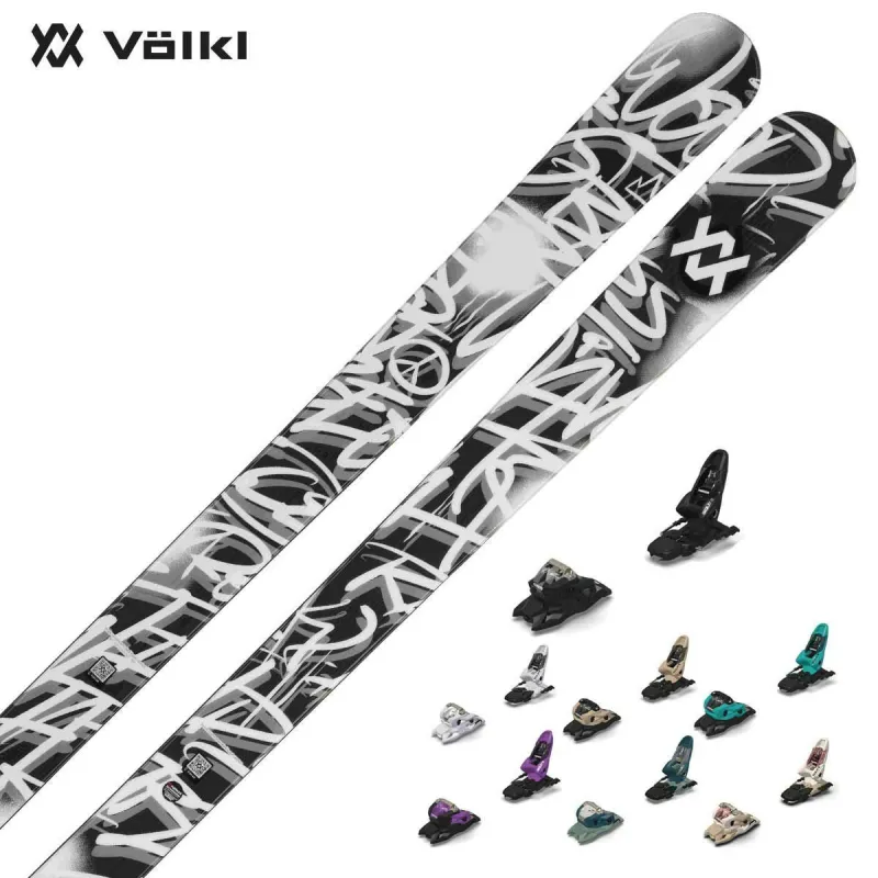 VOLKL フォルクル スキー板 メンズ レディース ＜2025＞ REVOLT 86 + SQUIRE 11 ビンディング セット 取付無料 グリップウォーク対応