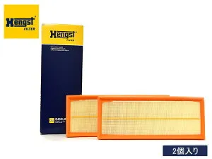 【エントリー+購入=P5倍♪4/24 20時～4/26】メルセデスベンツ Cクラス 203281 Hengst ヘングスト エアーエレメント エアークリーナー 輸入車用 E455L01-2 エアエレ