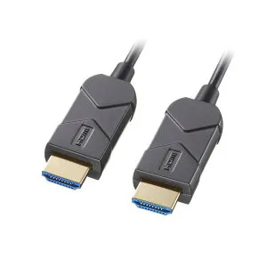 サンワサプライ 8K/60Hz 4K/120Hz対応光ファイバHDMIケーブル 10m KM-HD20-UFB10LP[21]