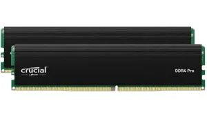 CrucialPRO (マイクロン製) デスクトップ用メモリ 16GBX2枚 DDR4-3200 メーカー制限付無期限保証 クルーシャル CP2K16G4DFRA32A 国内正規代理店品