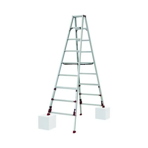 ピカ 上部操作式四脚アジャスト式専用脚立 SXJ型 SXJ270A 代引不可