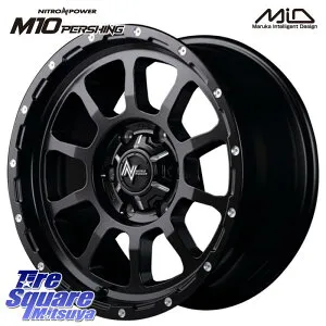 MANARAY MID ナイトロパワー M10 PERSHING ホイール 15インチ 15 X 6.0J +45 6穴 139.7 ホイールのみ 4本価格 NV350キャラバン