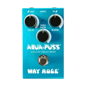 WAY HUGE WM71 MINI AQUA PUSS 新品[ウェイヒュージ][ミニ][アクアプッシュ][Analog Delay,アナログディレイ][Effector,エフェクター]