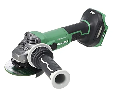 HiKOKI(ハイコーキ) 36V コードレスディスクグラインダ スライドスイッチ G3610DC(NN) 砥石径100mm 最大出力1500W キックバック軽減システム ダイヤル式無段変速機能 蓄電池・充電器・ケース別売り