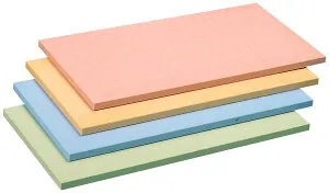 アサヒ カラーまな板(合成ゴム)SC-103 グリーン 業務用 3511010