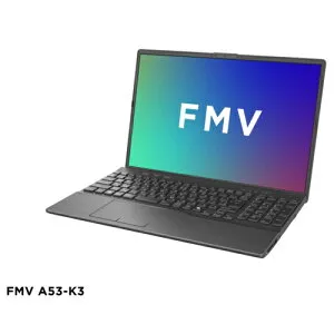 【長期保証付】富士通 FUJITSU FMV Note A FMVA53K3BA 16.0型 Win11Home Corei5 メモリ16GB SSD256GB Office オプション付 ブライトブラック A53-K3