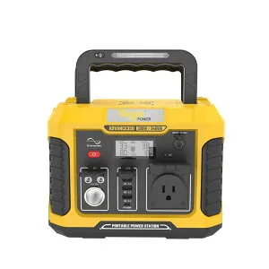 Togo POWERトゥーゴーパワー ポータブル電源ADVANCE AD350Y ワイヤレスチャージャーあり