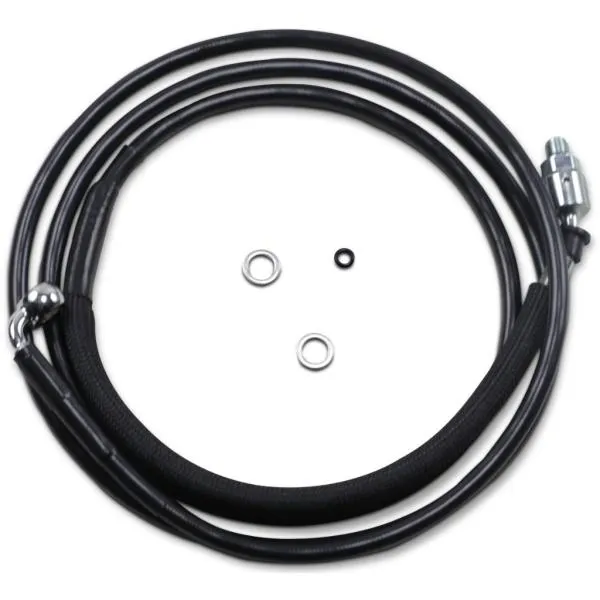 Drag Specialties ドラッグスペシャリティーズ Stainless Steel Hydraulic Clutch Line［0661-0018］ Road Glide Custom FLTRX Special FLTRXS ハンドル