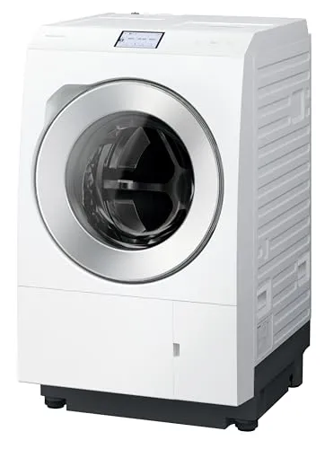 パナソニック 日本製 ドラム式洗濯乾燥機 幅63.9cm 洗濯12kg/乾燥6kg 右開き NA-LX129ER-W マットホワイト トリプル自動投入 温水スゴ落ち泡洗浄 ナノイーX はやふわ乾燥ヒートポンプ カラー液晶タッチパネル スマホで洗濯