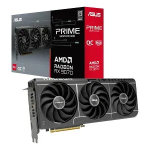 【25日は24時間限定クーポン配布】ASUS エイスースPrime Radeon RX 9070 EVO OC Edition 16GB GDDR6 PRIME-RX9070-O16G-EVO(2668029)代引不可 送料無料