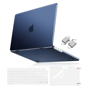 MacBook Pro 16インチ ケース 2025-2021発売 M4 M3 M2 M1 A3403 A3186 A2991 A2780 A2485 超薄型 スリム 自然なオリジナル色 プラスチック ハードシェルカバー & (日本語 JIS配列) キーボードカバー & 保護フィルム