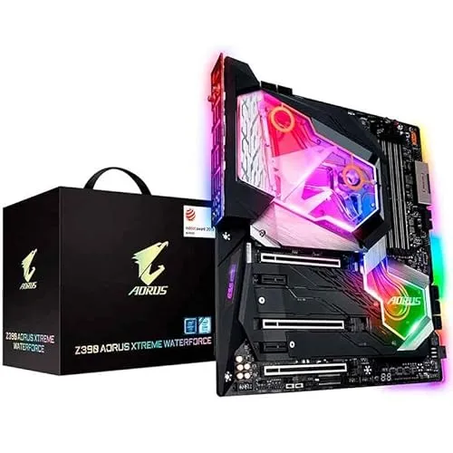 GIGABYTE ギガバイト Z390 AORUS XTREME WATERFORCE ATX ゲーミングマザーボード [Intel Z390 チップセット搭載] MB4683