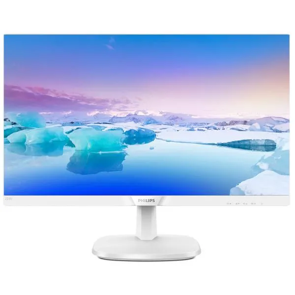 Philips｜フィリップス 液晶ディスプレイ(27型/ IPS/ FullHD 1920×1080/ 75Hz/ 4ms/ HDMI1.4/ DP1.2)(ホワイト) 273V7QJAW/ 11 返品種別A