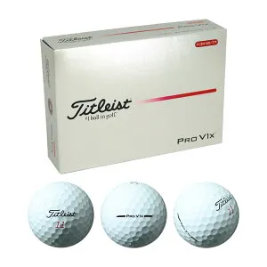 タイトリスト Titleist Pro V1x ボール （ダブルナンバー） ホワイト 1ダース 2025