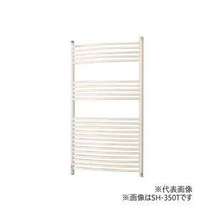 ●長府(旧サンポット) 温水暖房放熱器【SH-350T A1】パネルヒーター タオル掛け型 H800×L476×D64 パネル暖房〔FG〕