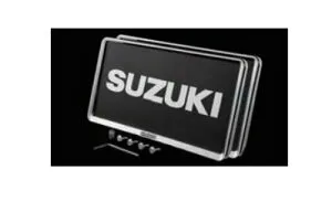 SUZUKI ALTO スズキ アルト【HA37S HA97S】 ナンバープレートリム＆ナンバープレートロックボルトセット[9911D-63R10]