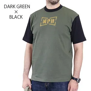 フリーホイーラーズ T-SHIRT MOTOR PSYCLONE GARAGE VINTAGE STYLE YARN-DYED MEDIUM WEIGHT JERSEY 2 COLORS FREEWHEELERS