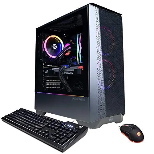 CYBERPOWERPC ゲーマー Supreme Liquid Cool ゲーミングPC、AMD Ryzen 9 5900X 3.7GHz、Geforce RTX 3070 8GB、16GB DDR4、1TB NVMe SSD、WiFi Ready &