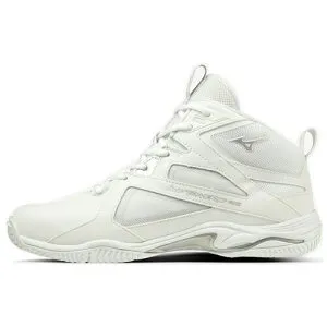 【24日20時～28H限定★最大ポイント47倍】ミズノ ウエーブダイバース LG4 ホワイト×シルバー (K1GF227101) レディス メンズ フィットネスシューズ ウェーブダイバース 白