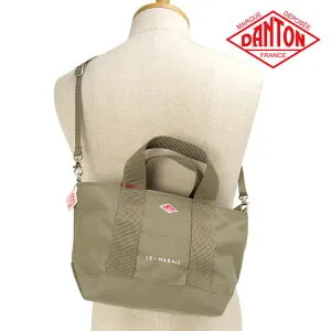 ダントン DANTON コーデュラキャンバス2WAYトートバッグ ル・マレ [LE-MARAIS SS26] CORDURA CANVAS 2WAY TOTE BAG メンズ・レディース ユニセックス 鞄 肩掛け ショルダーバッグ ベージュ LT.GREIGE（WHITE） 正