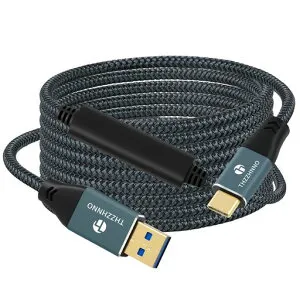 ThzzhnnoUSBC-USB-Aケーブル10Gbps8M、USB3.1USB3.2Gen2データ転送ケーブル、USBTypeCコードiPhone/MacBookPro/iPadPro用