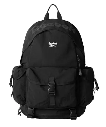 【EC別注】Reebok リーボック 大容量 A4 PC収納 多ポケット ナイロン バックパック リュックサック 約20L arb1164