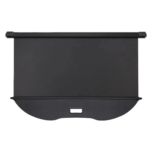 リアラゲッジカーテン 格納式パーティション エクストレイル用 ローグ用 2014-2020用 カーゴカバー トランク格納式パーセルラックカバー 自動車アクセサリー(14-20 canvas)