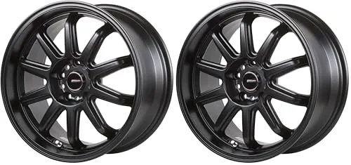 5ZIGEN FIREBALL RR アルミホイール 1本 17inch×8.0J +47 PCD100-5穴 マットブラック FIR7804750MB (× 2)