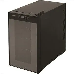 ■IRIS 516464 ワインセラー 25L IWCP081AB(2534653)[法人限定][外直送元]