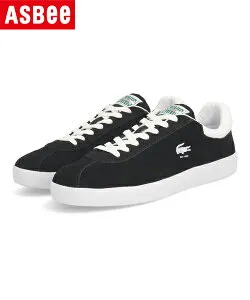 【クーポン配布中】LACOSTE ラコステ BASESHOT 223 1 SMA メンズレザースニーカー ベースショット2231SMA 46SMA0065 312 ブラック/ホワイト メンズ シューズ 靴 スニーカー ローカット ブランド ASBee