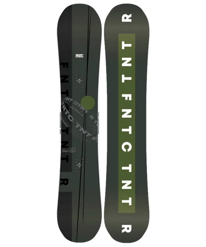 獲得ポイント412pt 【送料無料】エフエヌティーシー(FNTC) スノーボード 板 フリースタイルボード TNT R グラトリ オールラウンド 【24-25 2024-2025】 メンズ BLACK 147