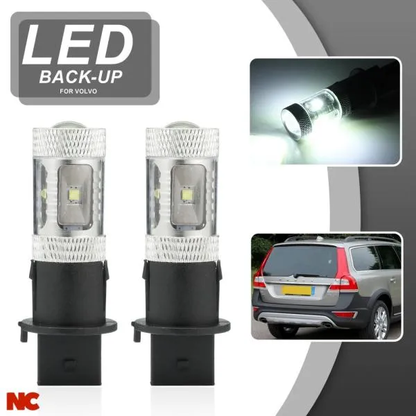 【並行輸入品】ボルボ V70 XC70 2008-2016年 PH16W バックランプ LED バックアップ バック電球 HPV16W PW24WYSV CANバス フリッカーし