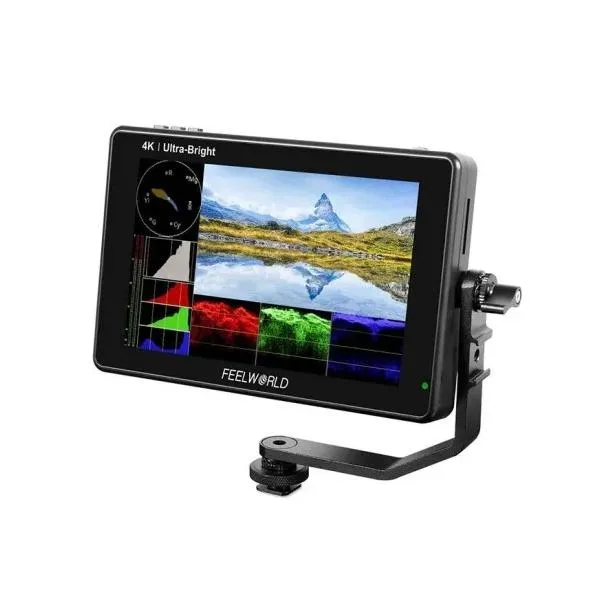 FEELWORLD LUT7 7インチ フィールドモニター 超高輝度 2200nit カメラビデオ モニター タッチスクリーン