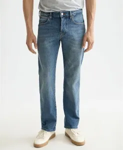スコッチアンドソーダ メンズ ボトムス デニムパンツ ジーンズ SCOTCH & SODA Men's Zee Straight-Fit Jeans Blue Moves ブルー