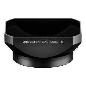 OMSYSTEM 金属レンズフード LH-48 ブラック ［46mm］ LH48BLK