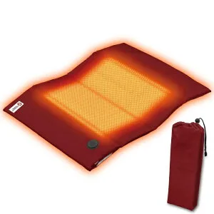 IRISOHYAMA アイリスオーヤマ アイリスオーヤマ 防災グッズ ホットマット 電気マット HW-OC4-R ワインレッド