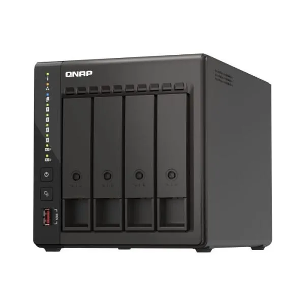 沖縄・離島配送不可 代引不可 QNAP キューナップ デュアル2.5GbE 8GB RAM 4ベイ NAS TS-453E-8G