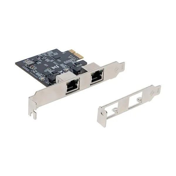 プラネックスコミュニケーションズ PCIeバス対応 2．5GBASE-T 2ポートLANアダプター GPE-2500-2T2