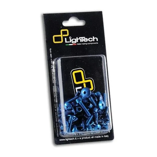 LighTech ライテック エンジン用ボルトキット カラー：コバルト RSV4 R FACTORY APRC RF APRILIA アプリリア クランクケースボルト エンジンパーツ エンジン