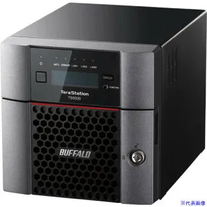 ■BUFFALO TeraStation TS5220DNシリーズ 2ドライブ6TB TS5220DN0602(6843969)[送料別途お見積り][法人限定][掲外取寄]