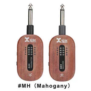 XVIVE Xvive ギター用ワイヤレスシステム よりクリアで、より安定したワイヤレス体験を実現 Xvive マホガニー XV-A24 MH