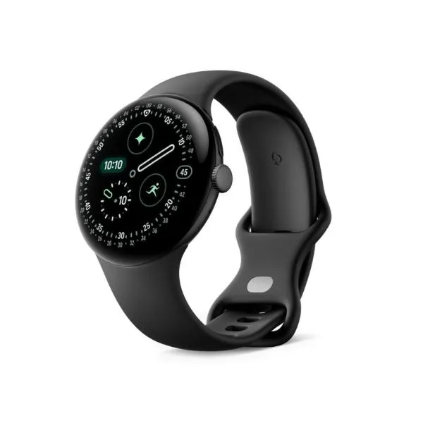 【ラッピング可】【即日発送】【新品】Google グーグル Pixel Watch 4 Wi-Fiモデル 45mm GA099 アクティブ バンド メタブラック アルミケース