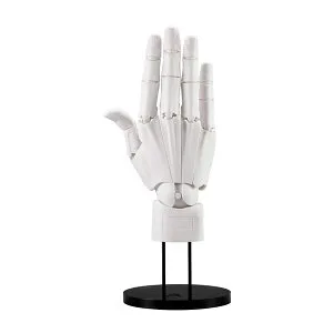 送料無料◆ARTIST SUPPORT ITEM 1/1 ハンドモデルMEN’S/R -WHITE- コトブキヤ フィギュア （ZF154435）