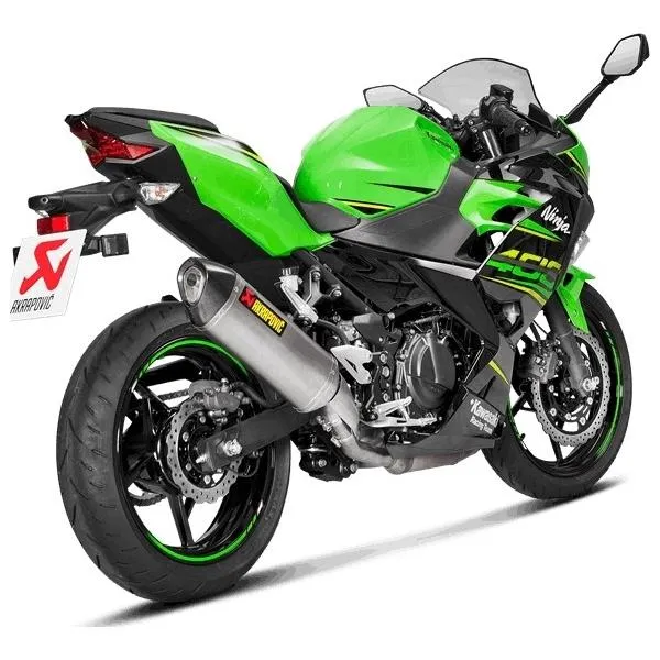 AKRAPOVIC アクラポビッチ e4仕様 スリップオンラインマフラー NINJA400 Z400 NINJA250 KAWASAKI カワサキ スリップオンマフラー マフラー
