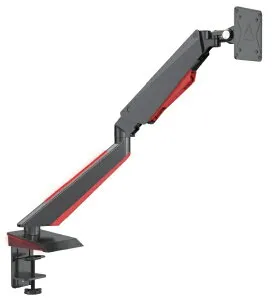 JAPANNEXT｜ジャパンネクスト モニターアーム [1画面 /15～34インチ] 3軸 クランプ式 ガススプリング式 JN-ARM-GE22V