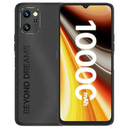 UMIDIGI Power 7 Max スマートフォン 10000mAhバッテリー 6GB+128GB simフリースマホ本体 6.7"HD大画面 Android 11スマホ 48MPメインカメラ+16MPフロントカメラ NFC対応/デュアル4G/顔認証/