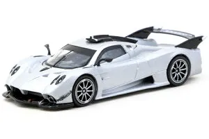 ターマックワークス 1/64 パガーニ ウアイラ R サテンシルバーTarmac Works 1:64 Pagani Huayra R Satin Silver