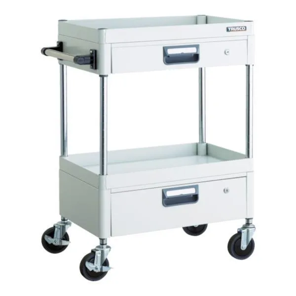 TRUSCO フェニックスワゴン 600X400XH880 引出付 W色 PEW963VZW [PEW-963VZ-W][r20][s9-033]