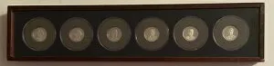 偉大なアメリカ大統領たち - ウォールナット材のディスプレイボックス入り .999 シルバー 6 枚セット
