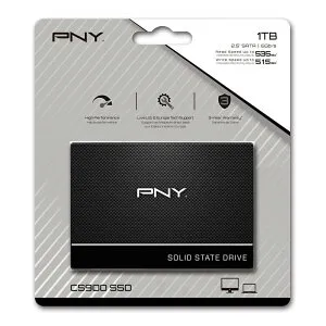 【ポイント10倍★要エントリー】 PNY CS900 容量1TB 2.5インチ 3D NAND 7 mm SSD SATA3｜SSD7CS900-1TB-RB
